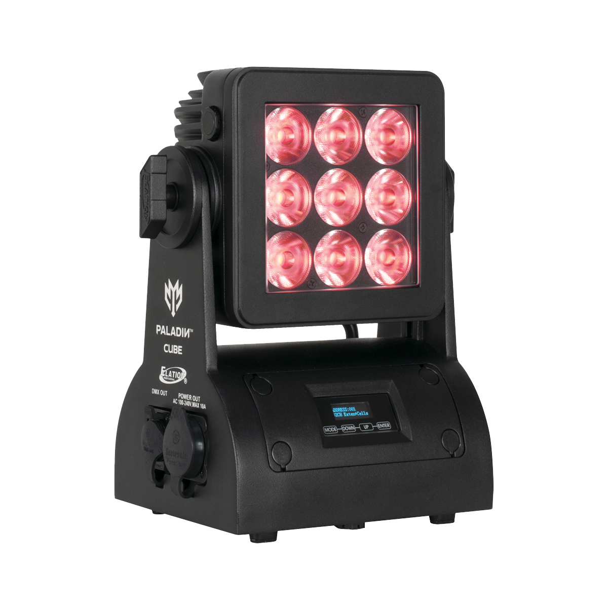 PAL258 - Paladin Cube - 135W RGBW Floodlight, IP65