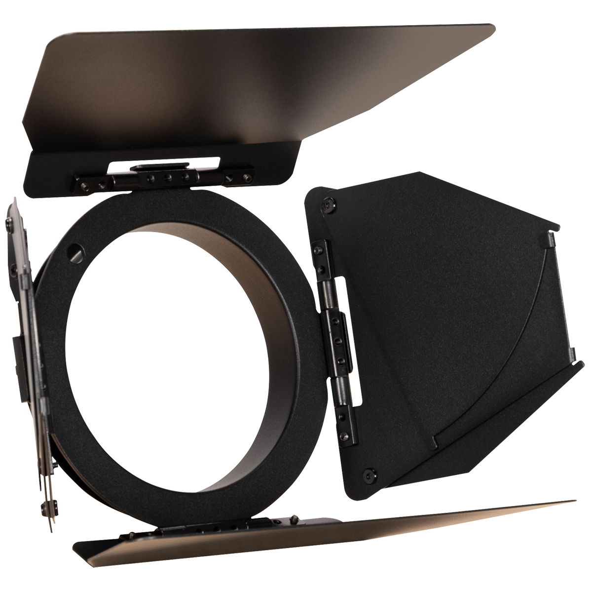 KLP925 - 6.25in Barndoor - 8-Leaf, Black