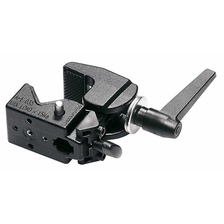 Manfrotto Super Clamp w/Hex Receiver w/o Stud, Includes 035WDG Wedge