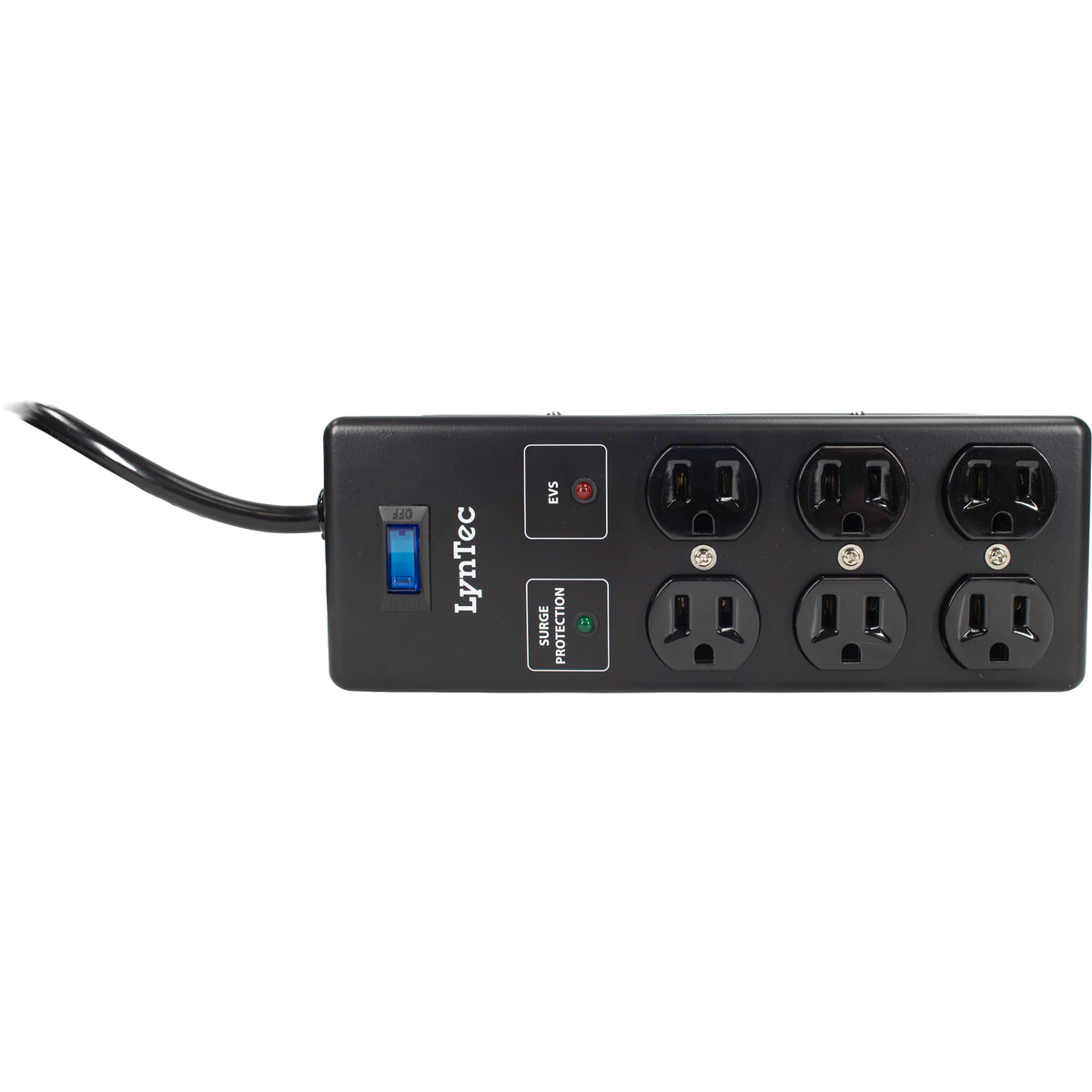 LynTec 6-Outlet Surge Block, 15A, 2x3, EVS