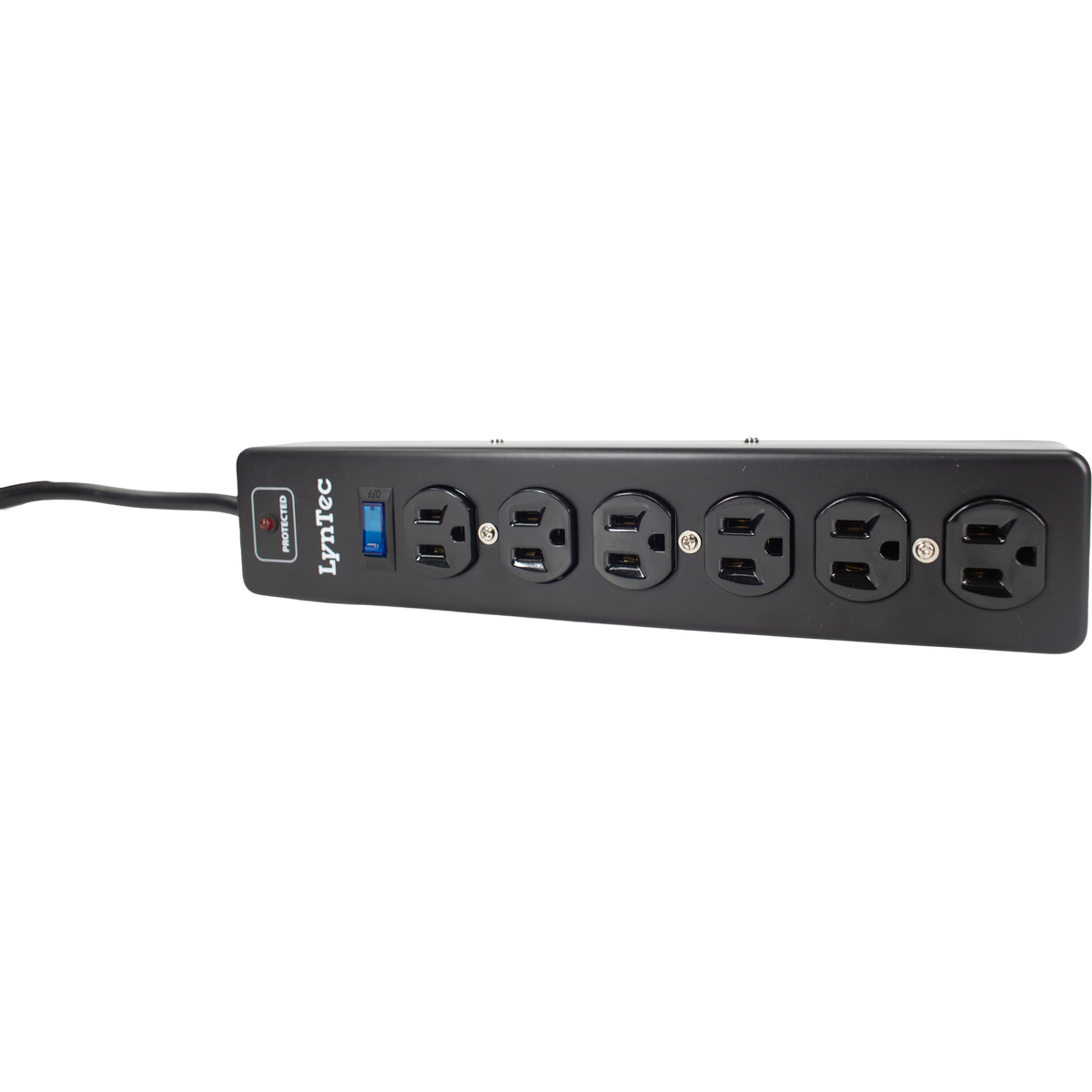LynTec 6-Outlet Surge Strip, 15A, 1x6
