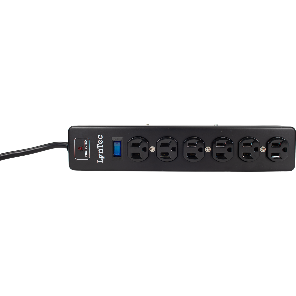 LynTec 6-Outlet Surge Strip, 15A, 1x6
