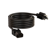 LynTec Heavy Duty Power Cord, IEC to NEMA 5-15P (10 ft)