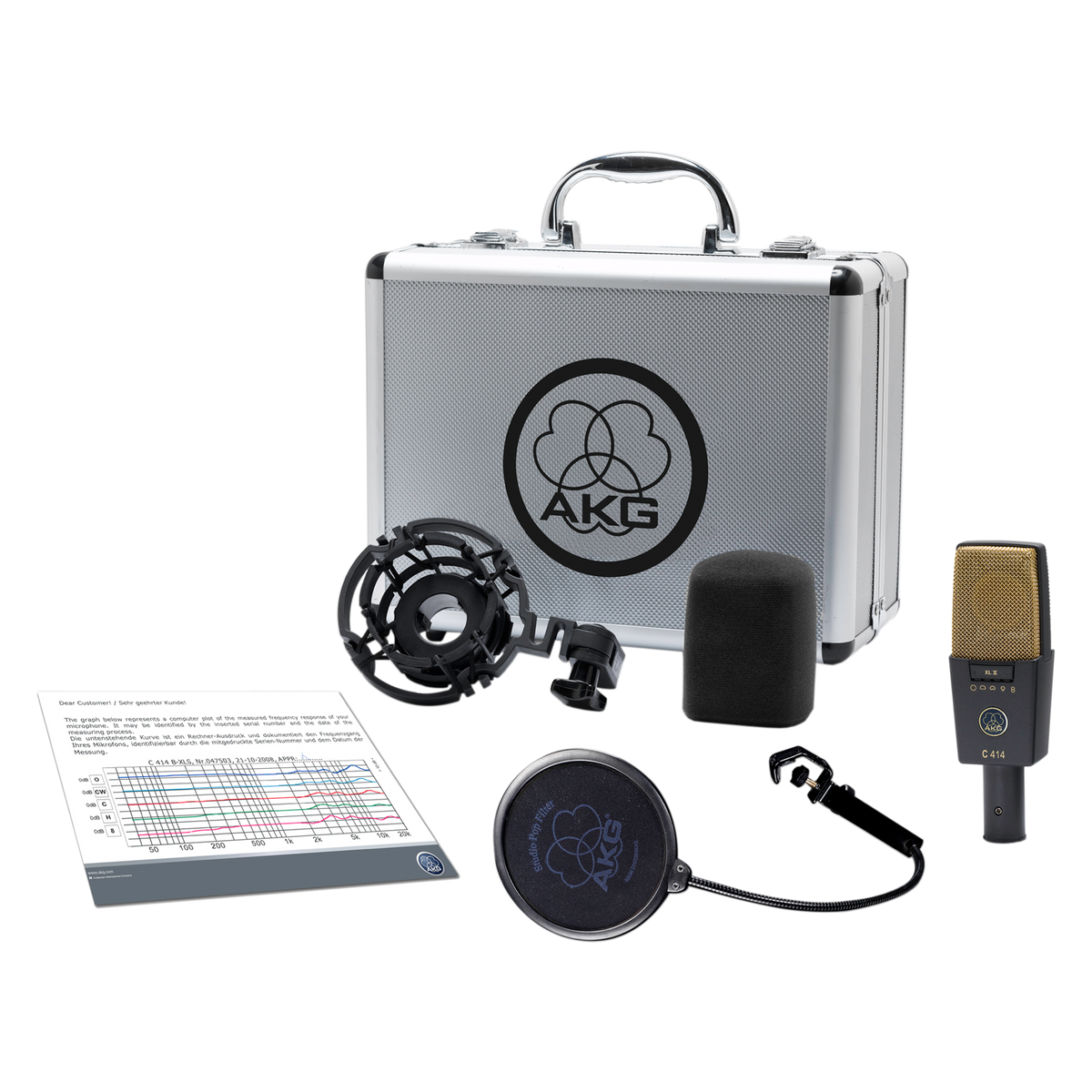 3059X00060 - AKG C414 XLII Studio Condenser Microphone