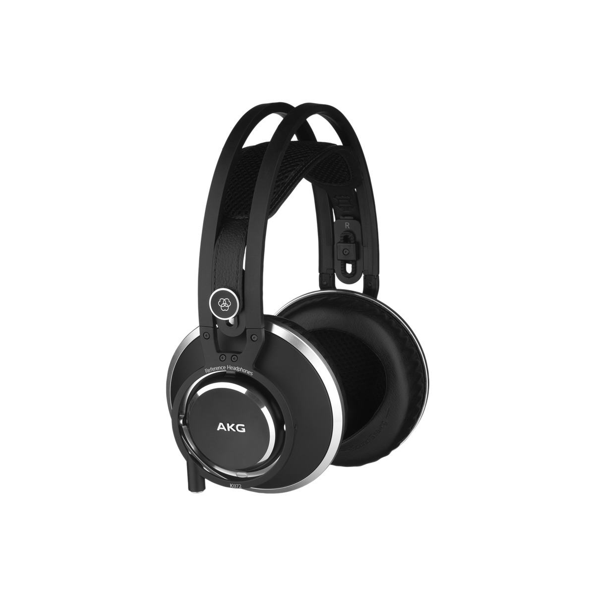 3458X00050 - AKG K872 Master reference closed-back studio headphones, with custom 53mm drivers, 1.5 Tesla magnet systems
