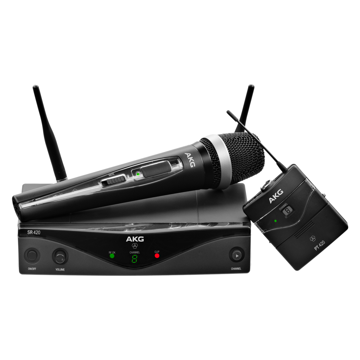 AKG WMS420 HEADWORN SET Band A Wireless Microphone System 420