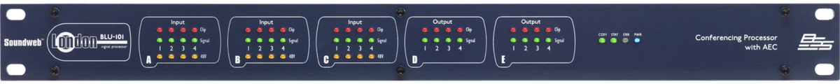 BSSBLU101M - BSS BLU-101 12 analog mic/line input, 8 analog output
