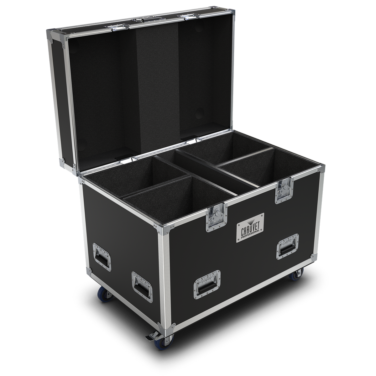 Rogue R3/R3X Wash: 4-Fixture Flight Case