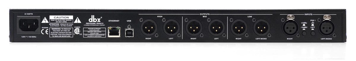 DBX PA2 2x6 PA Management System