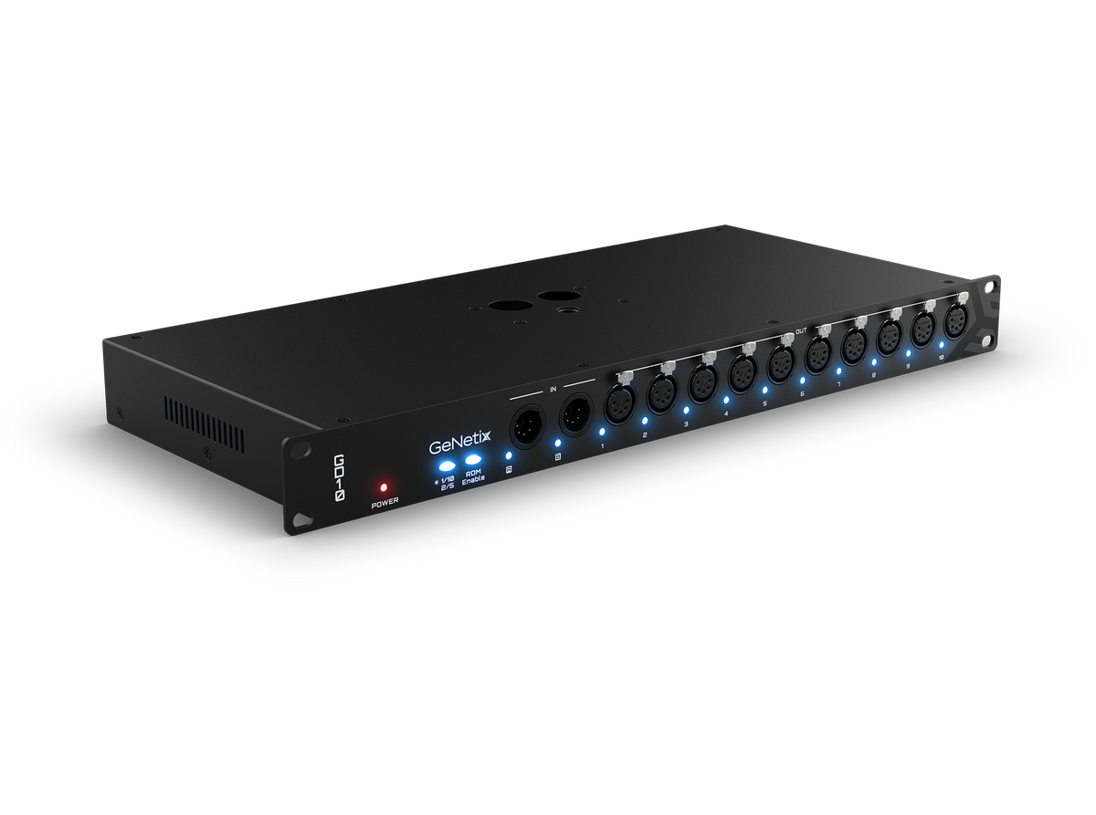 GeNetix GD10 - 10-Port DMX Splitter