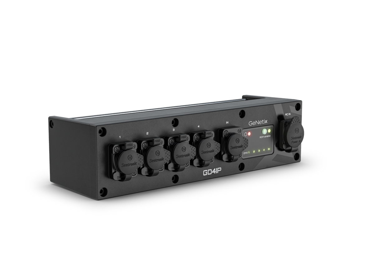 GeNetix GD4IP - 4-port IP Rated DMX Splitter