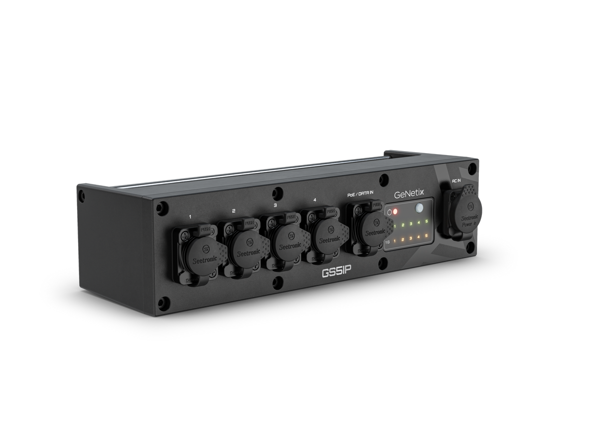 GeNetix GS5IP - 5-Port IP Rated Unmanaged Switch