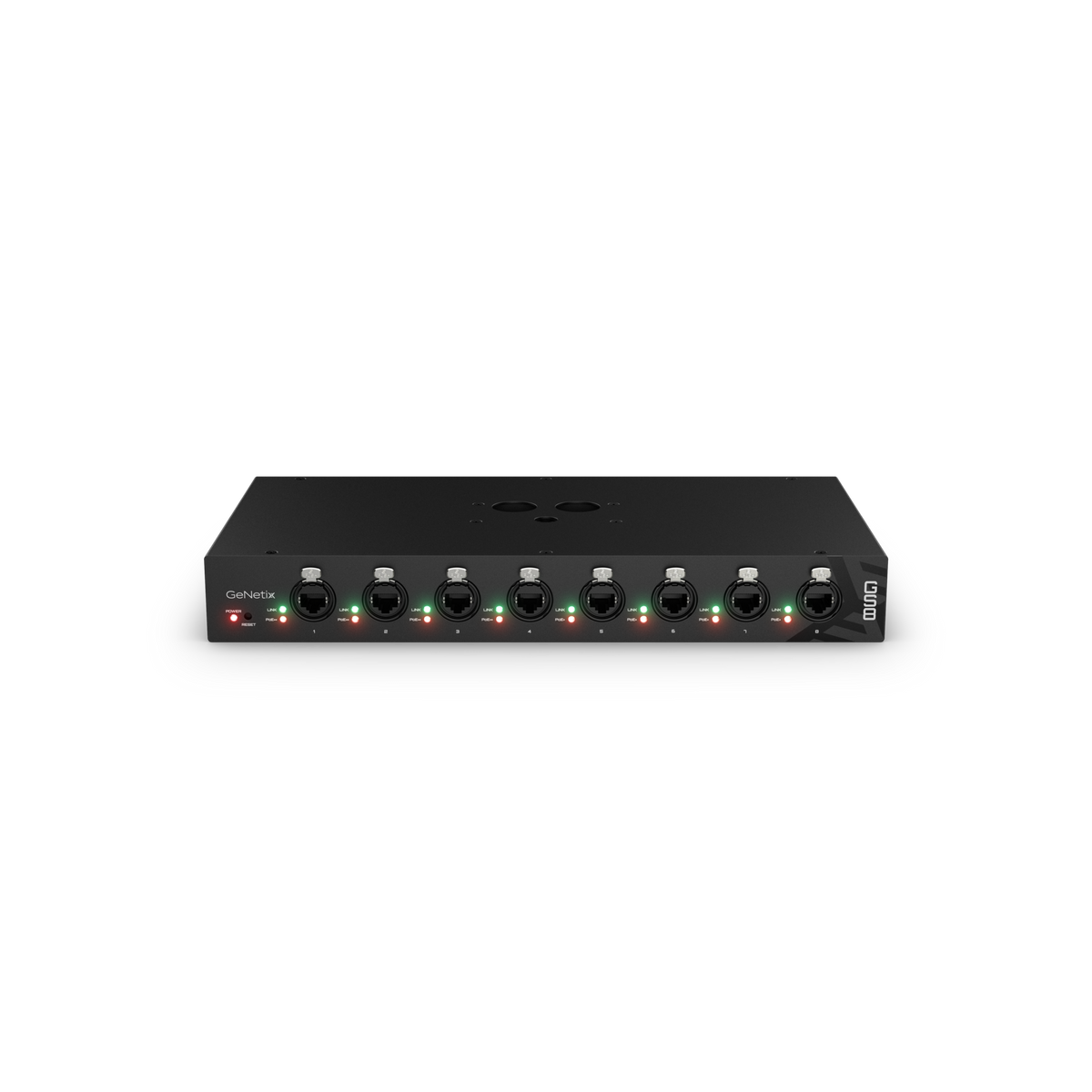 GeNetix GS8 - 8-Port PoE Unmanaged Network Switch