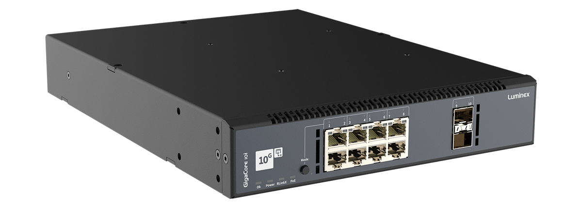 Luminex GigaCore 10i (10Gb) - 8x1G - 2x10G (SFP+)