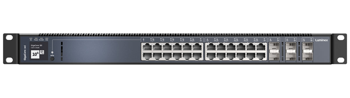 Luminex GigaCore 30i (1Gb) - 24x1G - 6x1G (SFP+)