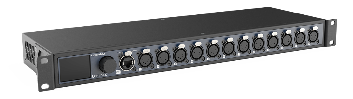 Luminex LumiNode 12 (16 Processing engines & 12 DMX ports)