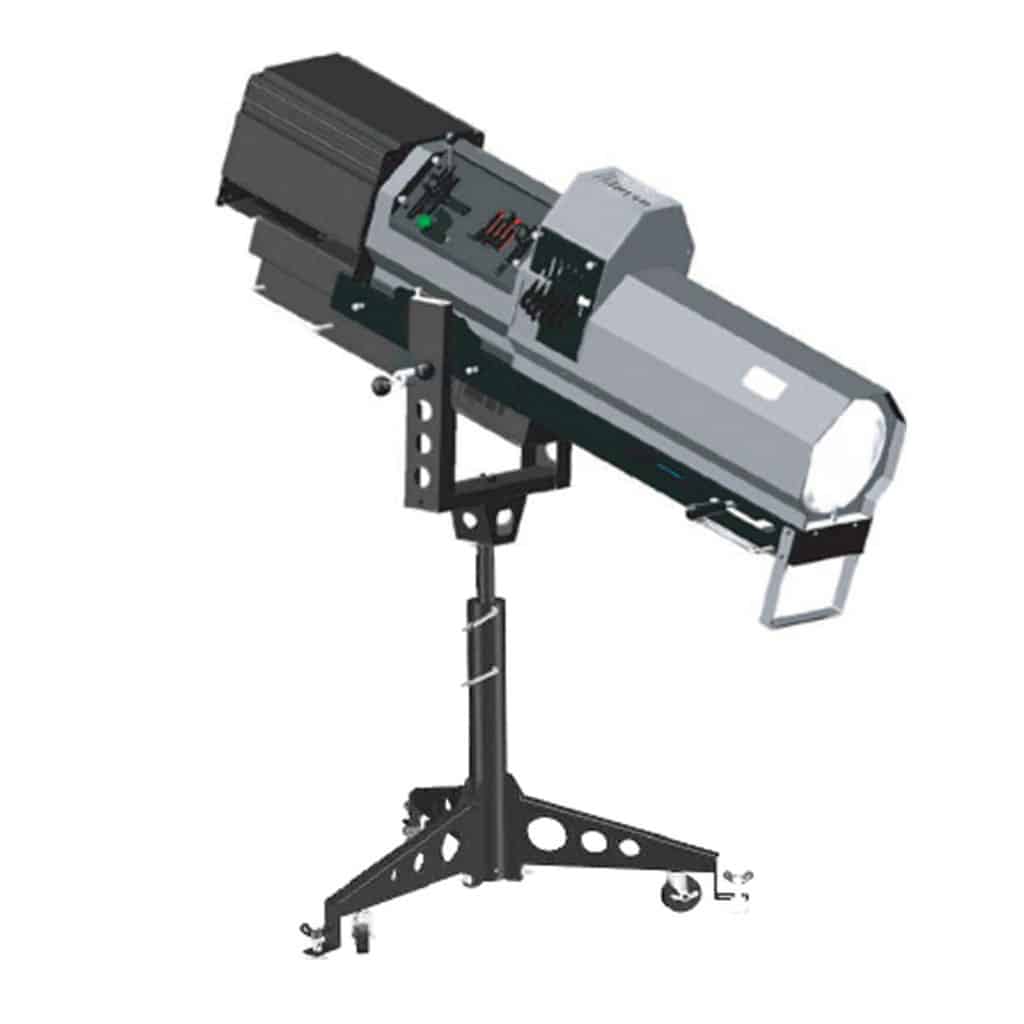Lycian M2 Long Throw Lens Module (shown on a complete M2 followspot)