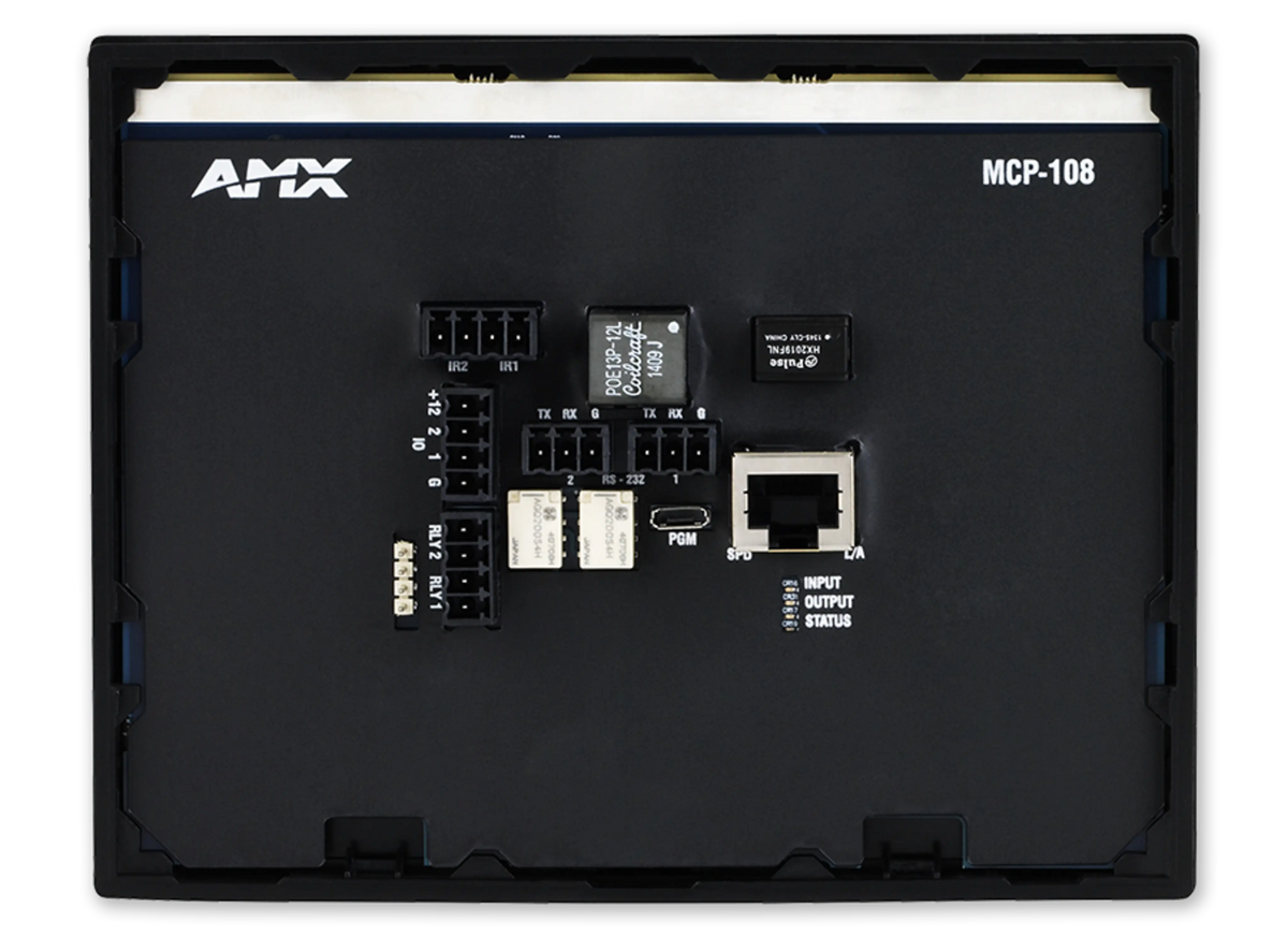FG2102-08-BL - AMX MCP-108-BL Massio™ 8-Button ControlPad - Black