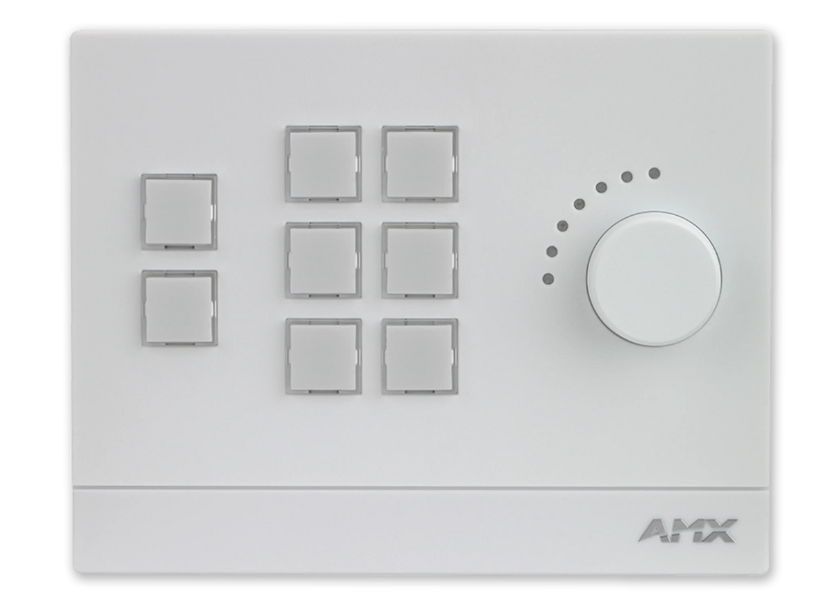 FG2102-08-W - AMX MCP-108-WH Massio™ 8-Button ControlPad - White