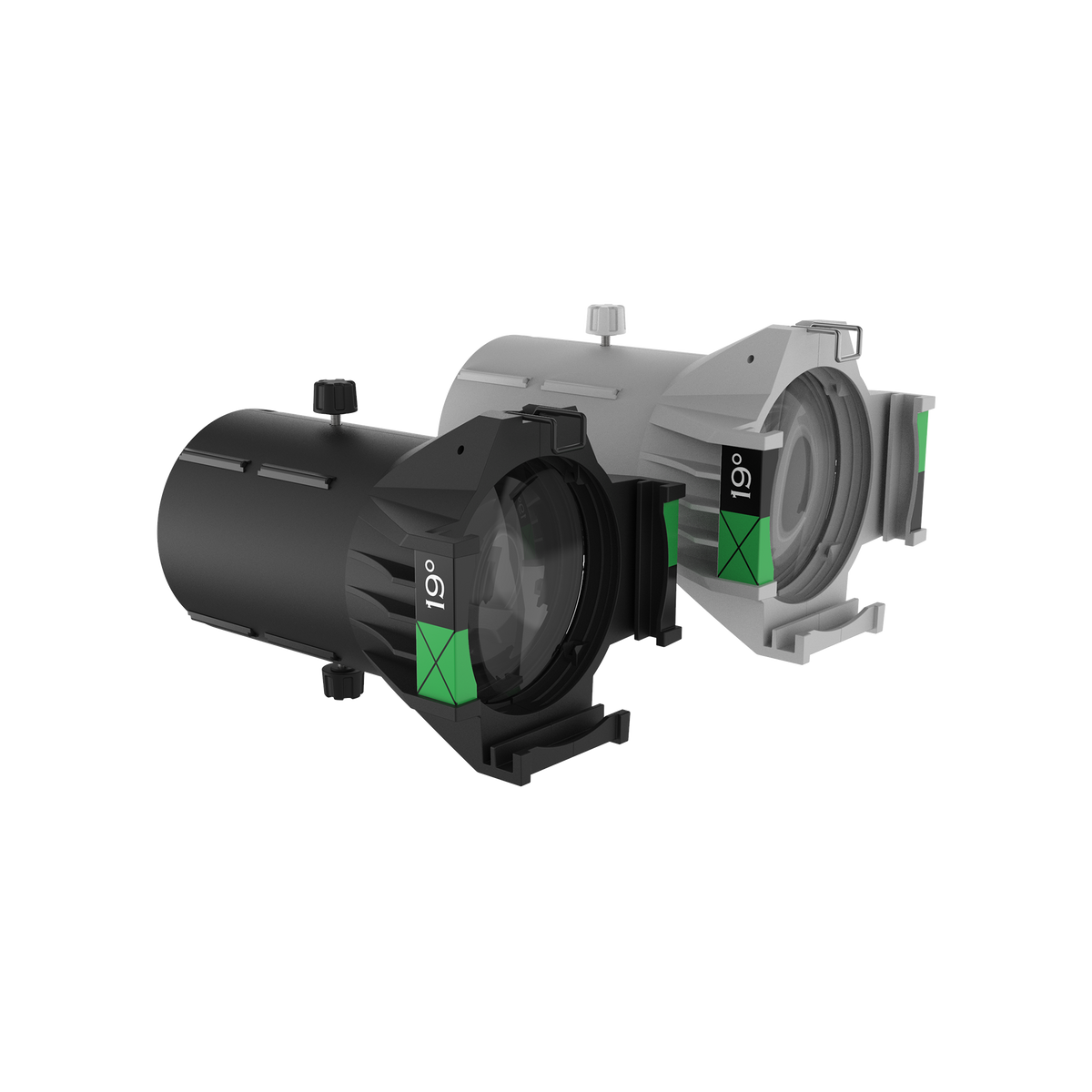 19° - Ovation Ellipsoidal HD Lens Tube (WHITE Housing)