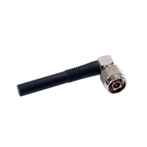 OUTDOOR, 2 dBi Black 90° angled antenna, N-male