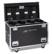 Amptown 4-fixture flight case for JB Lighting P9 / P10