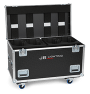 Amptown 4-fixture flight case for JB Lighting P12 / P15 / M15