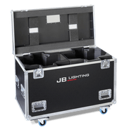 Amptown double (2-fixture) flight case for JB Lighting P18 / M18