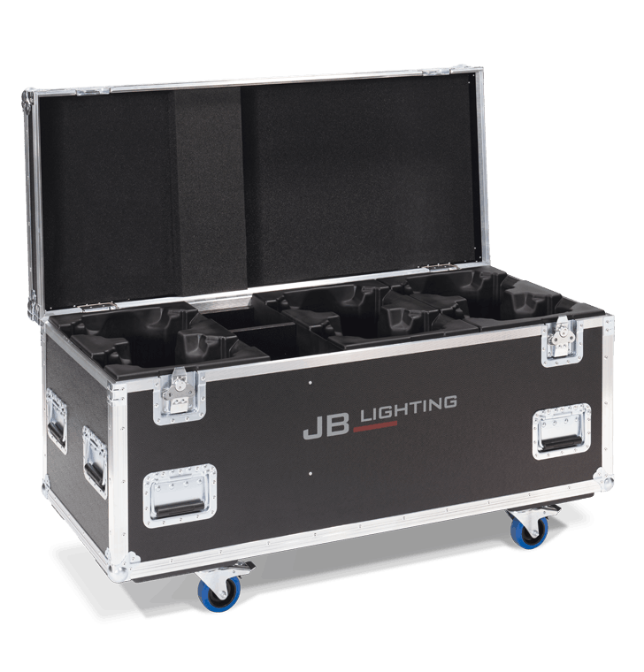 Amptown 6-fixture flight case for JB Lighting P5