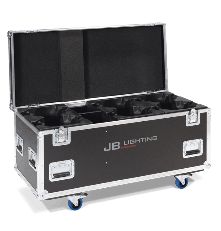 Amptown 6-fixture flight case for JB Lighting P5