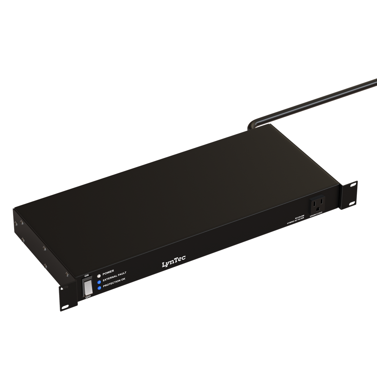 LynTec RX10015A 1U 15A 9-Outlet Surge and Noise Filter
