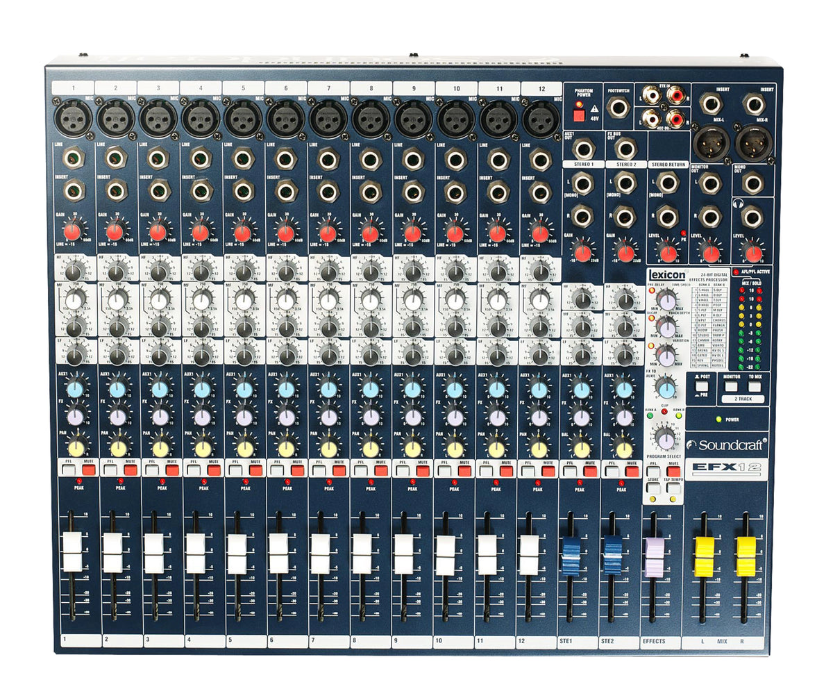 SCR-E535100000US - Soundcraft E535.100000US EFX12 with US power lead