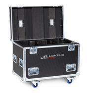Amptown double (2-fixture) flight case for JB Lighting Sparx 18