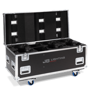 Amptown 6-fixture flight case for JB Lighting Sparx 9