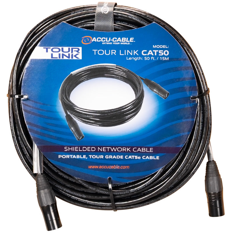 TOU178 - Tour Link CAT50 - CAT5e Cable, 50ft