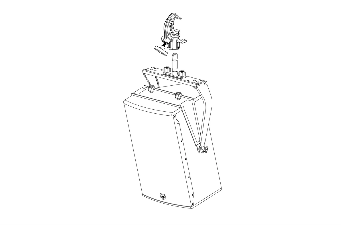 JBL-P3476MX - JBL TV SPIGOT T Universal TV Spigot adapter for use with the RC100