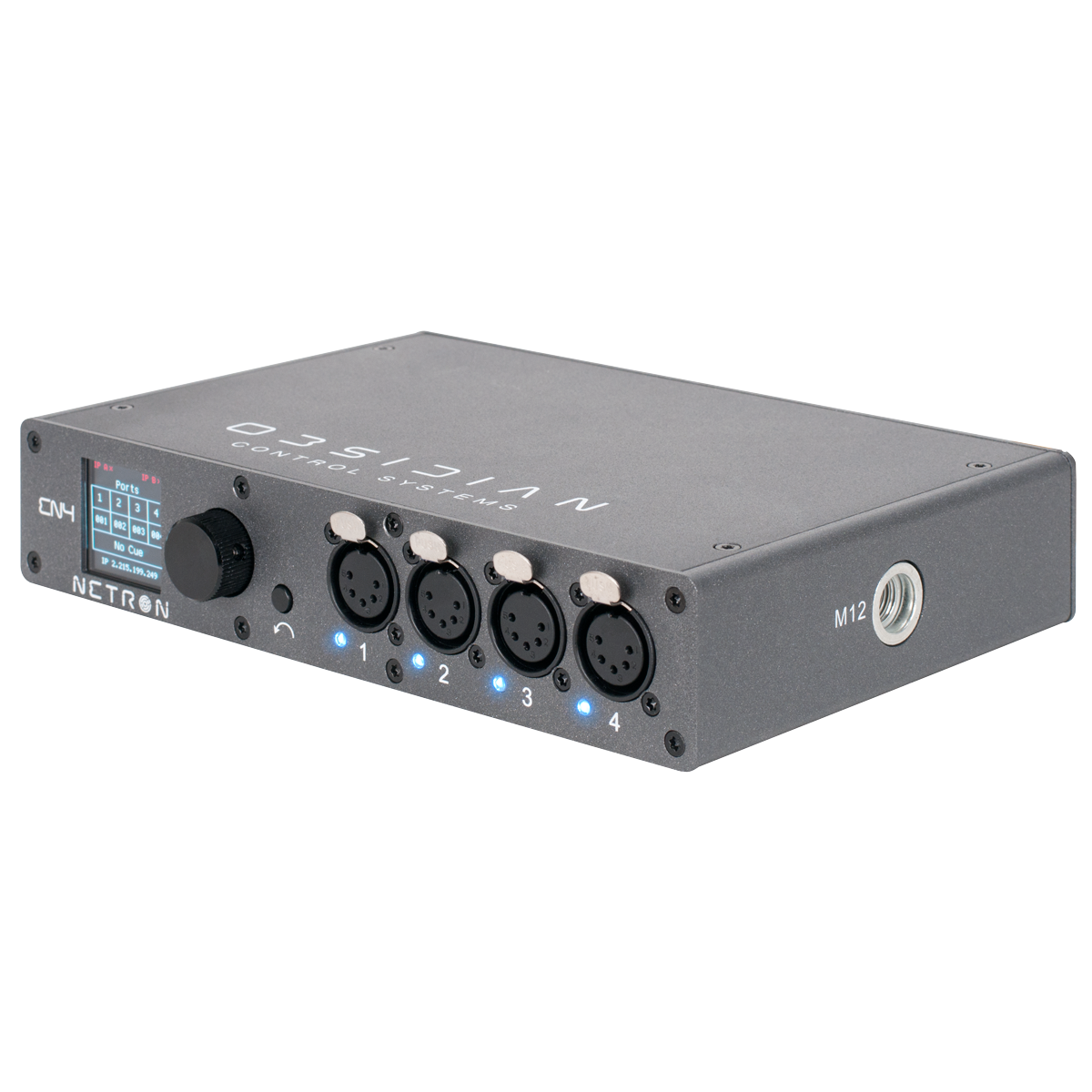NRE012 - EN4 - 4-Universe XLR sACN/Art-Net Node, 1/2 Rack