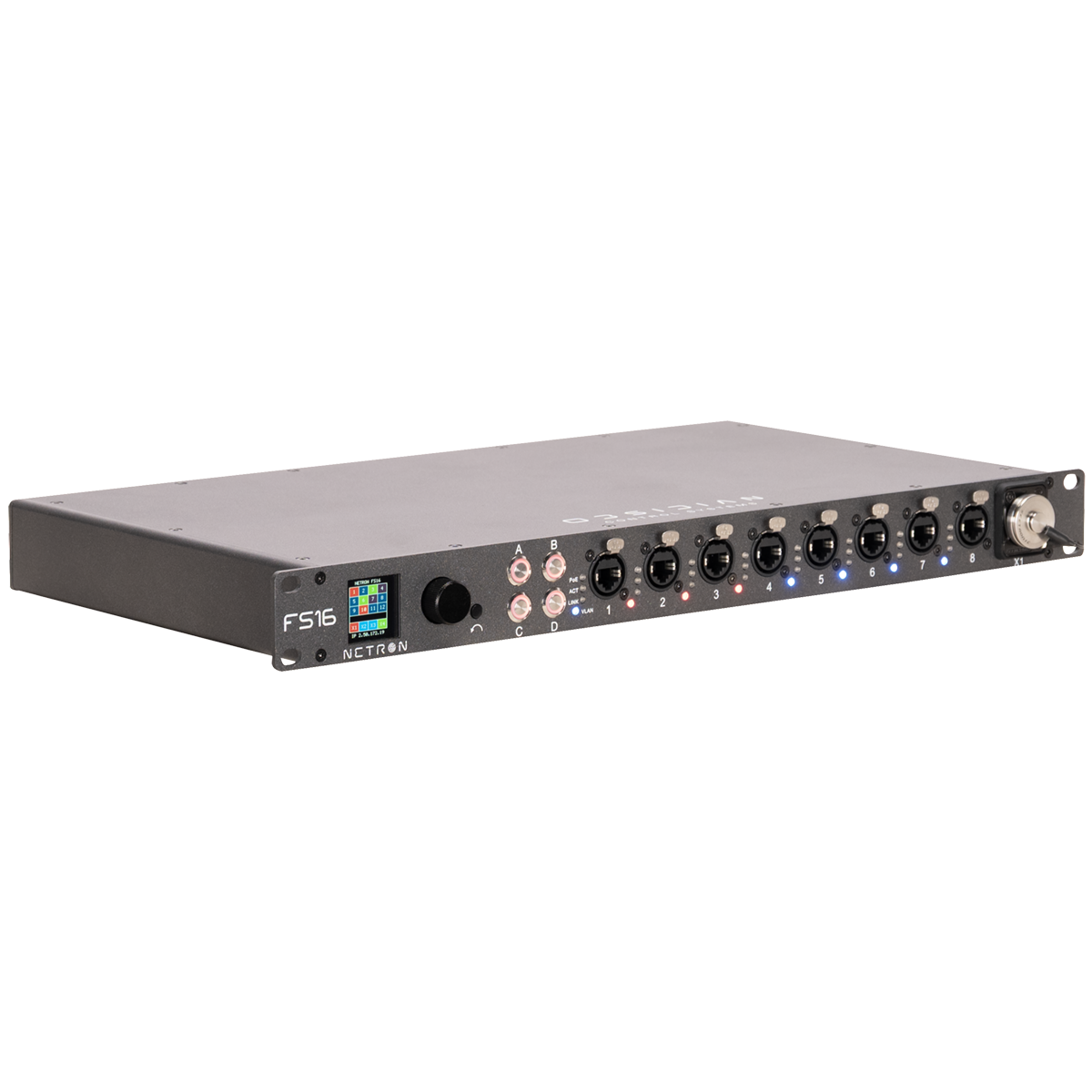 NFS116 - FS16 - 12+4 Fiber Network Switch with PoE