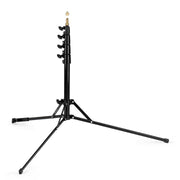 Manfrotto Nano Plus Alu Stand Compact, Black Aluminum w/Fold Up Legs