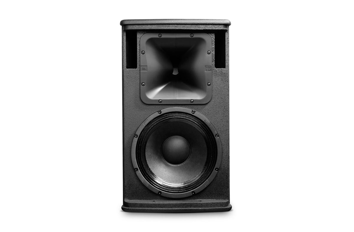 AC195 - JBL 10" 2-way full-range system, rotatable 90⁰ x 50⁰ waveguide coverage pattern with 2408H-2 25mm (1 in) exit