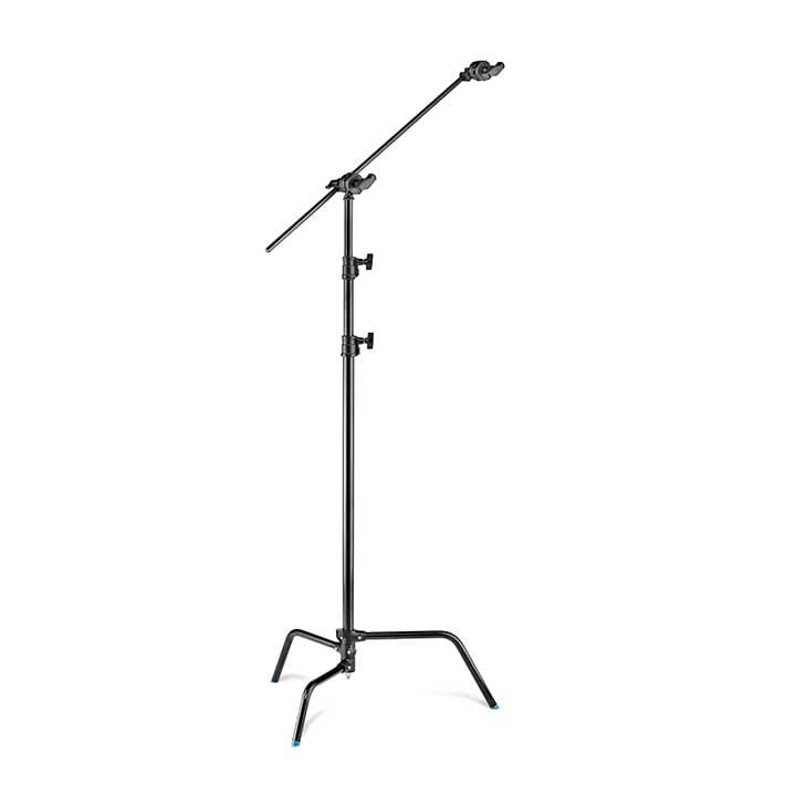 Avenger C-Stand Fixed Base 40" Black 3.3m/10.8' w/Grip Head, Arm