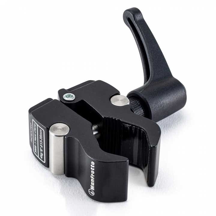 Manfrotto Nano Clamp w/Threaded Receivers 3/8" & 1/4"