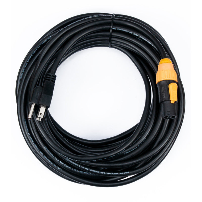 SIP254 - SIP1MPC50 - IP65 to Edison Plug Cable, 50ft