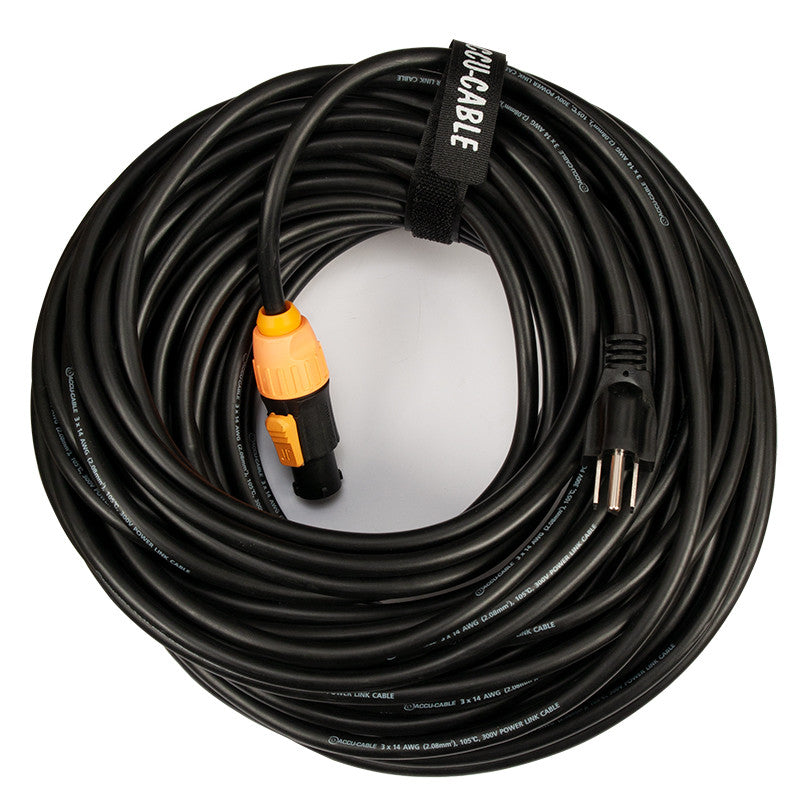 SIP271 - SIP1MPC100 - IP65 to Edison Plug Cable, 100ft
