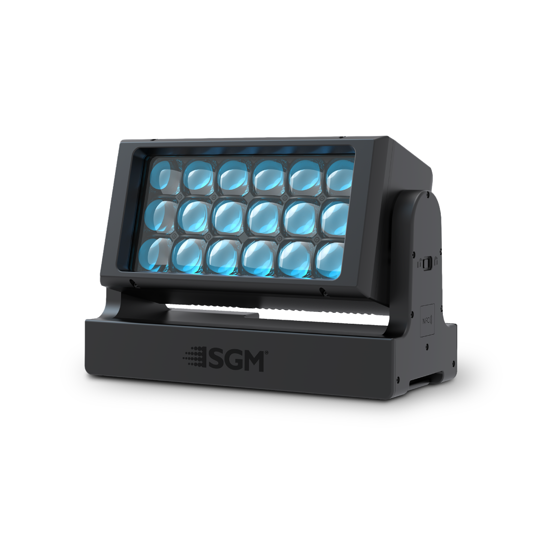 PALCO ZFX 60W RGBL LED Pixel Wash with Infinite Tilt