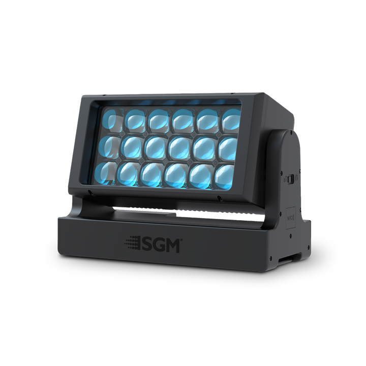 PALCO ZFX 60W RGBL LED Pixel Wash with Infinite Tilt