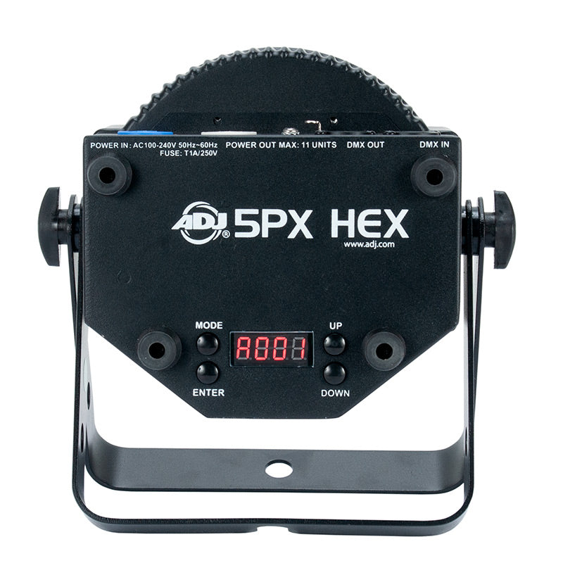 5PX HEX - 5x12W 6-in-1 HEX LEDs