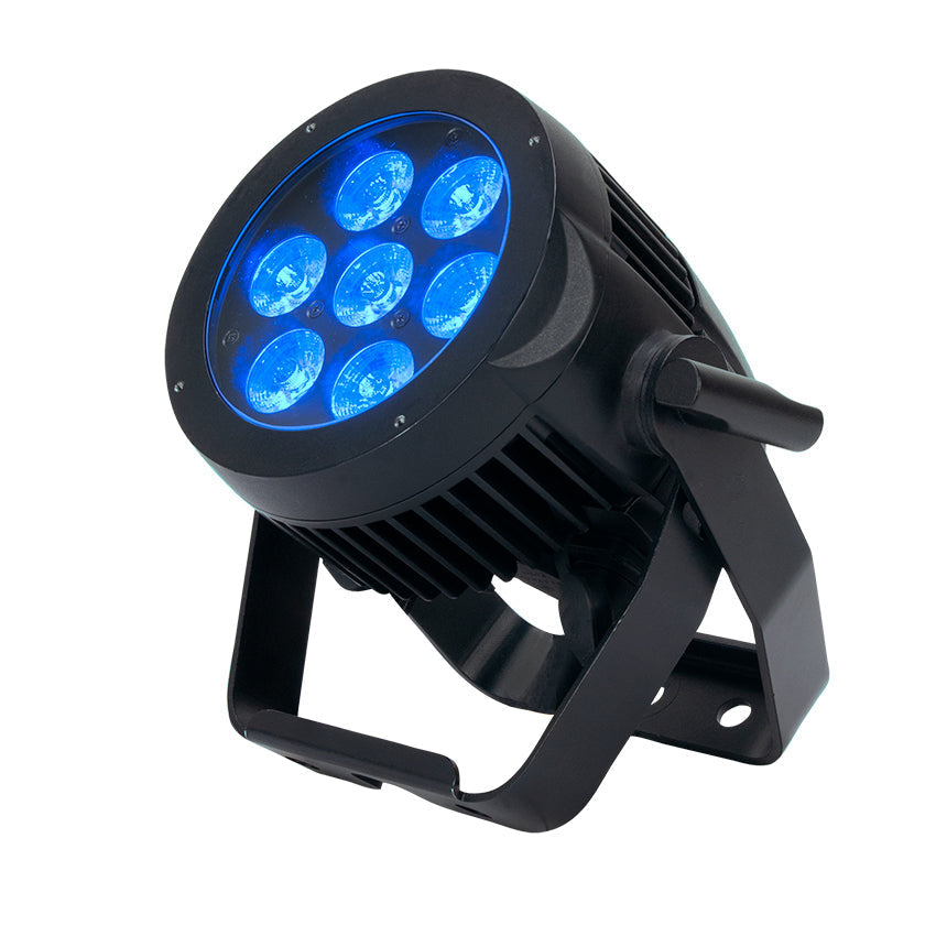 7P HEX IP - 7x12W 6-in-1 HEX LEDs