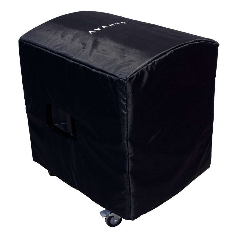 A15SC COVER - Black speaker cover w/casters