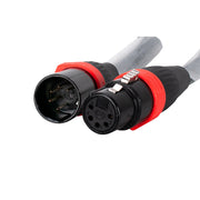 AC5PDMX25PRO - 25ft 5-pin pro DMX cable, PVC jacket, Neutrik XLR